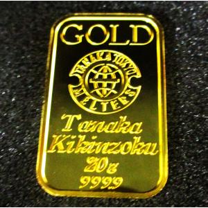 純金 金 インゴット 20g 新品 田中貴金属 金 延べ棒 金塊 TANAKA 公式国際ブランド 金の延べ棒 ギフト無料対応 新品