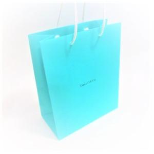 ティファニー 紙袋 2枚 ショッパー ショップ袋 インテリア ティファニー ブルー TIFFANY & Co. サイズM 2枚