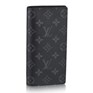 ルイヴィトン財布 新作 ルイビトン財布 メンズ 長財布 正規品 新品 LOUIS VUITTON ポルトフォイユ ブラザ モノグラム M61697 正規ラッピング