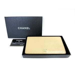 CHANEL（シャネル） 新品 長財布 マトラッセ キャビアスキン