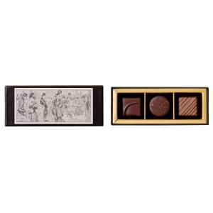 デメル チョコレート 高級チョコ 母の日 父の日 敬老の日 お年賀 御礼 DEMEL チョコ トリュフ 3粒入｜DANDELION-onlineshop