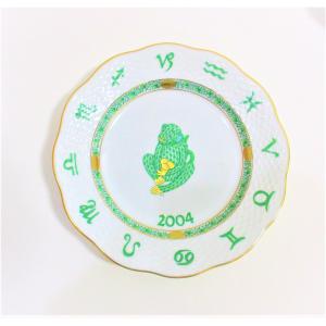 ヘレンド（HEREND） 干支プレート（1997年）「丑（ウシ