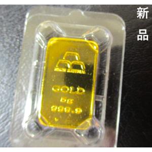 インゴット 金 5g 純金 新品 K24 純正 日本マテリアル インゴット5ｇケース付き未開封 公式国際ブランド 金塊 金の延べ棒