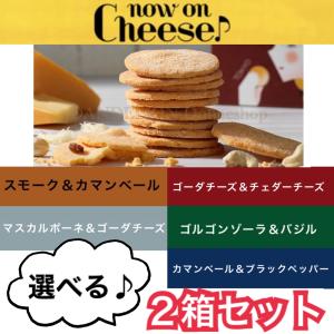 ナウオンチーズ お土産 チーズクッキー 選べる 2箱 クッキー 手提げ袋無料 1箱12枚入り ご進物...