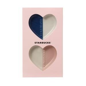スターバックス バレンタイン 2020 ミニプレートセット Starbucks 小皿 ハート 食器 ...
