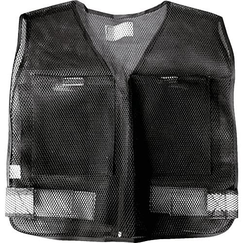 トラスコ中山(TRUSCO) メッシュベスト ポケット付き 黒 ICEMV