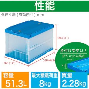 トラスコ中山(TRUSCO) 薄型折りたたみコ...の詳細画像2