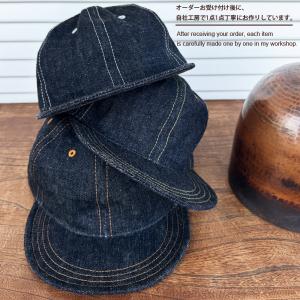 キバタセルビッチデニム ベースボールキャップ ...の詳細画像1