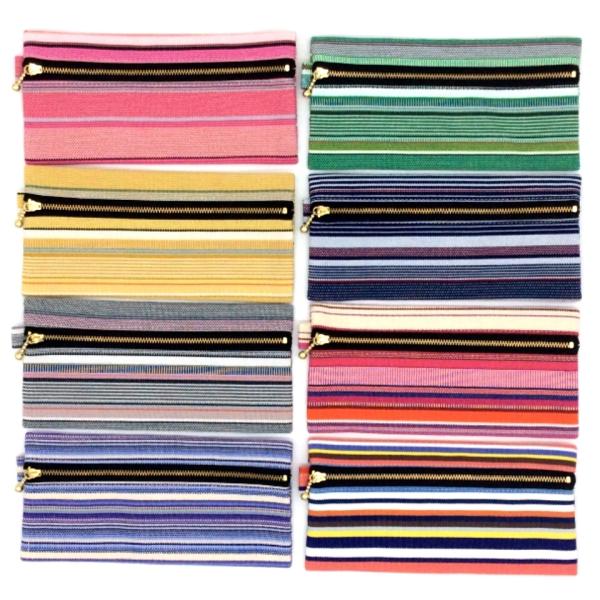 倉敷産帆布  フラットペンケース  日本製  倉敷帆布  帆布　ペンケース