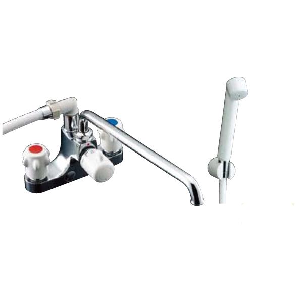 ホールインワン専用浴槽水栓　浴槽・洗い場兼用2ハンドル(一時止水)　ミーティス BF-M607H-G...