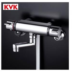 サーモスタット式シャワー(80mmパイプ付)　KVK　[KF800TN]　水栓金具 KF800TN :