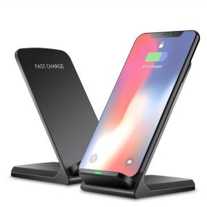 Qi ワイヤレス充電器 スタンド ワイヤレス 充電器 iPhone iPhone12  iphonex iphone8 アンドロイド Android スマホ スマートフォン