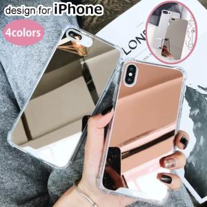 iPhoneケース スマホケース iPhone13 Pro Max iPhone13 mini iPhoneSE2 ミラー付き ケース 耐衝撃 クリア 鏡｜dandsshop