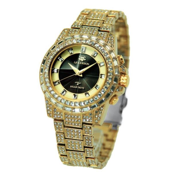 英国デザインシャイニングソーラー電波時計