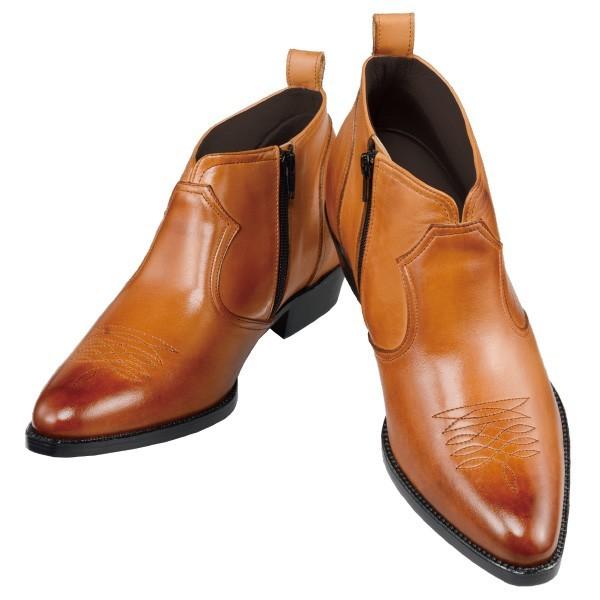 ウエスタンハーフブーツ - ダンディクラブ