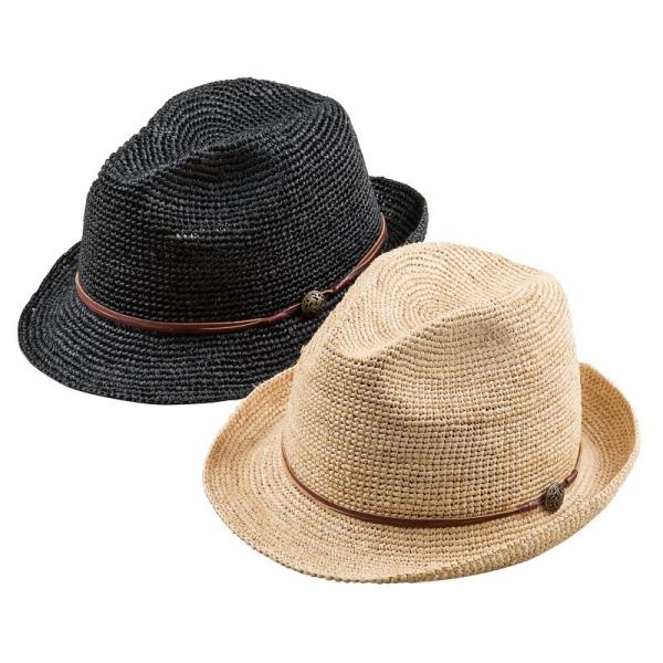 NEW ラフィア椰子ハンドメイド メッシュハット - ダンディクラブ