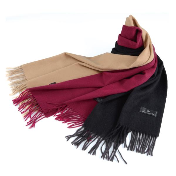 ウール100％ ロングマフラー - ダンディクラブ