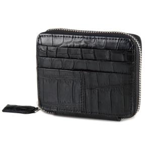 サイフ 二つ折り財布 Gシャイニングクロコ ENUINE CROCODILE CR-27