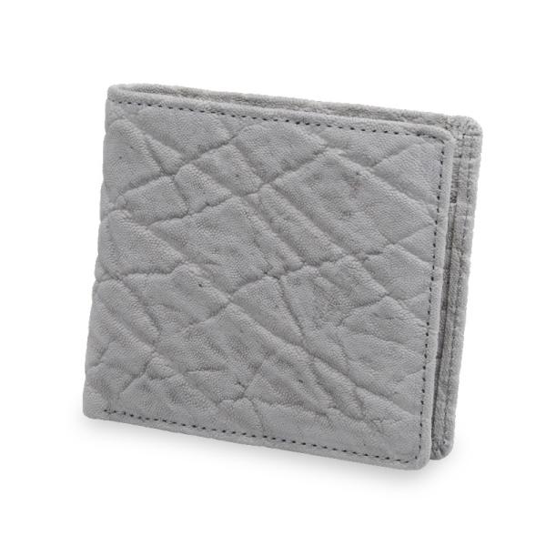 日本製エレファント革 二つ折り財布 - ダンディクラブ