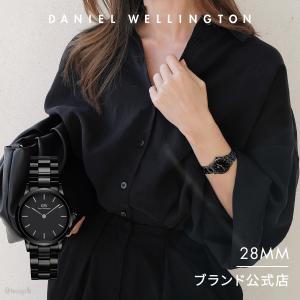 腕時計 レディース ダニエルウェリントン DW 公式ショップ 28mm 時計 ウォッチ 女性 プレゼント 誕生日 セラミック ブラック おしゃれ ビジネス おしゃれ