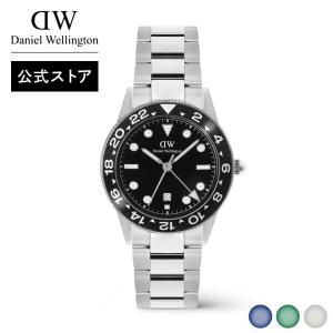 ダニエルウェリントン 腕時計 メンズ Iconic GMT Link 時計 ブランド DW 20代 30代 40代 おしゃれ 大人 上品 プレゼント ギフト