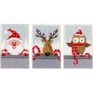 フレメ クロスステッチ 刺繍キット 【CHRISTMAS PLANTS】 クリスマス