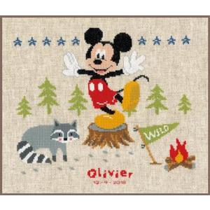 ベルバコ　クロスステッチキット【  DISNEY A WOODSY ADVENTURE】　ベルギー　...