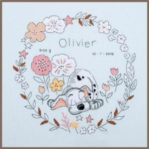 ベルバコ　クロスステッチキット【DISNEY LITTLE DALMATIAN】　ベルギー　ディズニ...