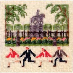 フレメ クロスステッチ 刺繍キット 【なわとび】デンマークの暮らし