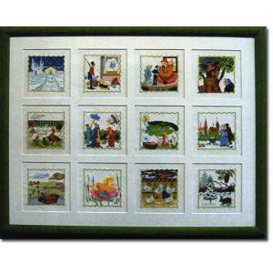 EVA ROSENSTAND クロスステッチ刺繍手芸キット 【 ロンドン