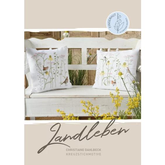 フィンガーフート　クロスステッチブック 【Country Life / 田舎の生活】ドイツ　輸入洋書