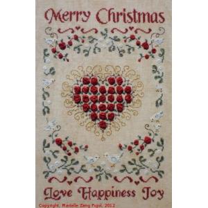Merry Christmas With Love｜danishembroidery