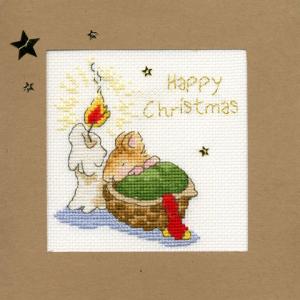 Bothy Threadsクロスステッチ 刺繍キット 【First Christmas】  イギリス　Christmas card