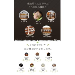 二段ベッド 宮棚照明付き バレンシア 2段ベッ...の詳細画像3