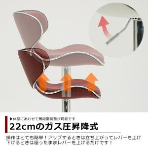 カウンターチェアー 送料無料 ピュア 7色対応...の詳細画像5