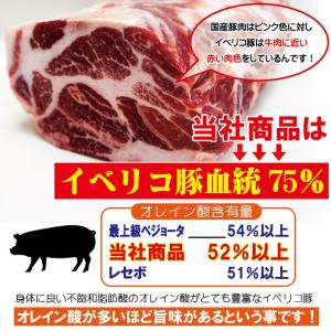送料無料 イベリコ豚焼肉 しゃぶしゃぶ用 1K...の詳細画像2