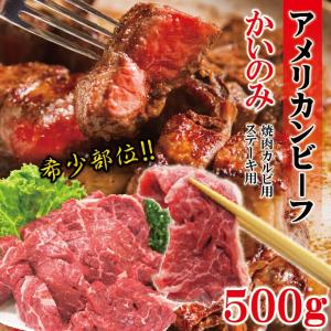 かいのみ　希少部位焼肉　500ｇ　非常に柔らかいアメリカンビーフ赤身肉 選べる3種類のカット カイノミ　焼肉　バーベキュー cut