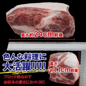 肩ロース豚肉ブロック カナダ産 2.2kg 冷...の詳細画像2