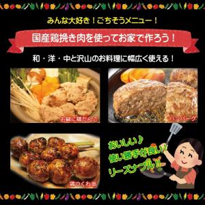 国産鶏ひき肉 600g 冷凍 国産鶏肉100%...の詳細画像5