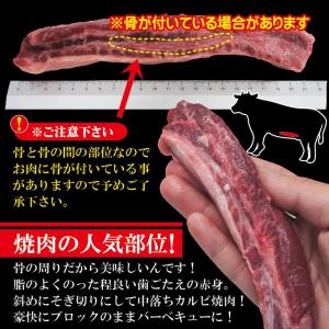 中落ちカルビリブフィンガー1kg冷凍 穀物肥育...の詳細画像4