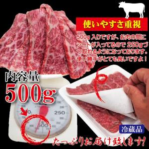 松阪牛A5ランク霜降りカルビ 500g冷蔵品 ...の詳細画像4