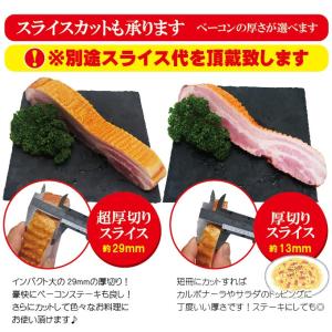 ベーコンブロック750g冷蔵品 選べるカット4...の詳細画像2