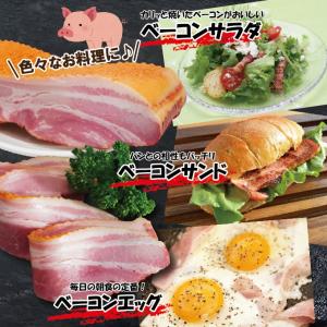ベーコンブロック750g冷蔵品 選べるカット4...の詳細画像4