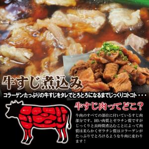 お試し用 ぷるトロとろ牛すじ肉煮込み冷凍200...の詳細画像1