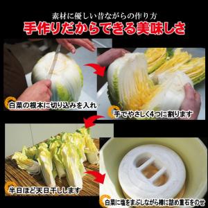 送料無料 ひとつひとつ手作業 本場熟成キムチ1...の詳細画像2