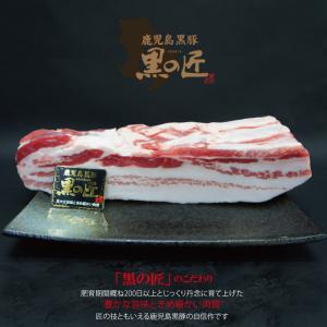 鹿児島県産 黒豚バラブロック1kg冷凍 選べるカット方法 生姜焼き チャーシュー焼豚角煮用  お取り寄せグルメ