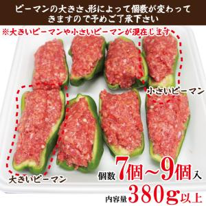 肉盛りピーマン肉詰め380g冷凍 国産ピーマン...の詳細画像5