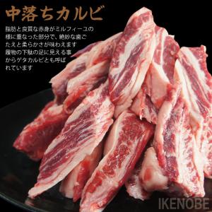 焼肉用希少部位中落ち牛カルビ500g冷凍 霜降...の詳細画像1