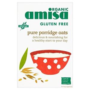 Amisa有機グルテンフリーの純粋なお粥オート麦325グラム (x 4) - Amisa Organic Gluten Free Pureの商品画像