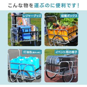 リヤカー リアカー コンパクト 軽量 折りたた...の詳細画像2